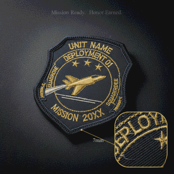 Custom Air Force Deployment & Unit Patch