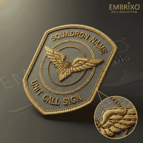 Custom Army Aviation Squadron Tribute Patch