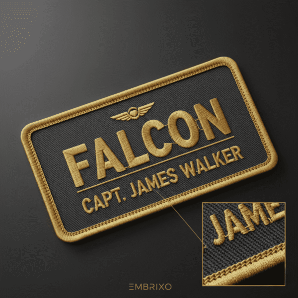 Custom Call Sign & Name Patch