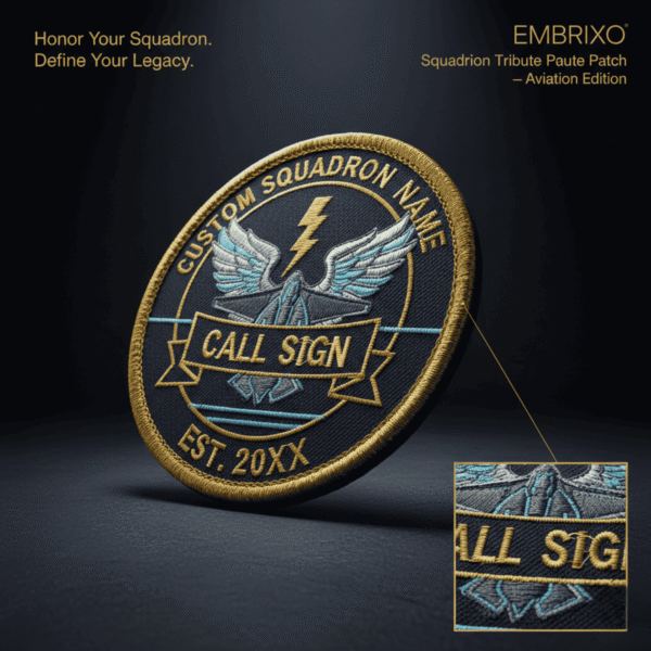 Custom Aviation Squadron Tribute Patch